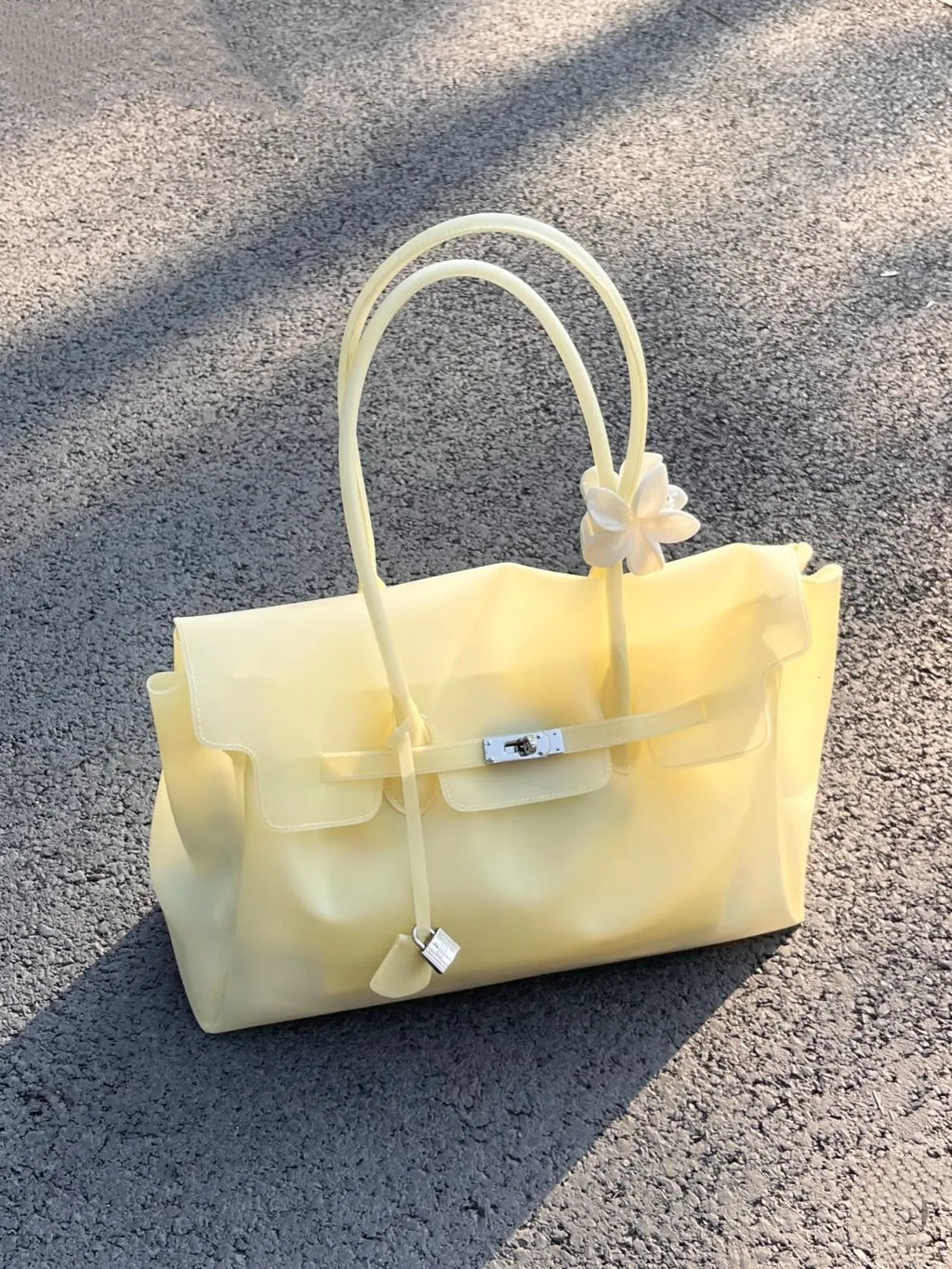 NEYSSA Sac cabas transparent