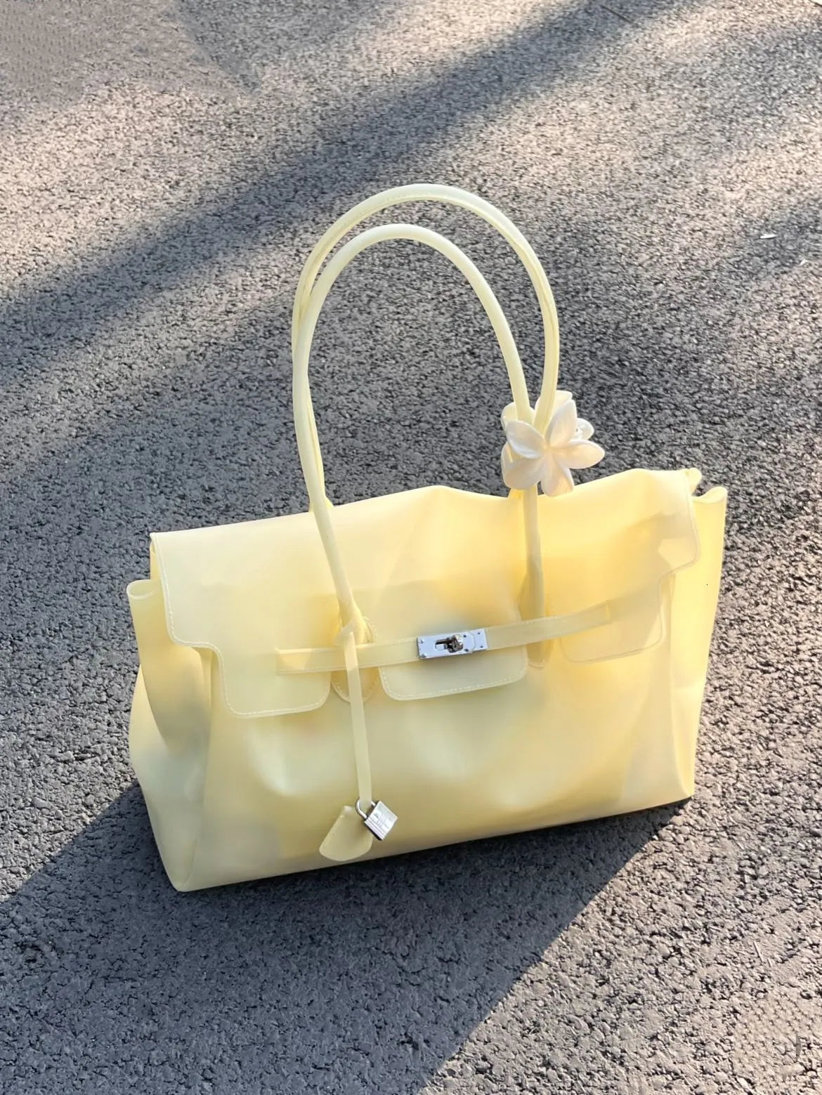 NEYSSA Sac cabas transparent