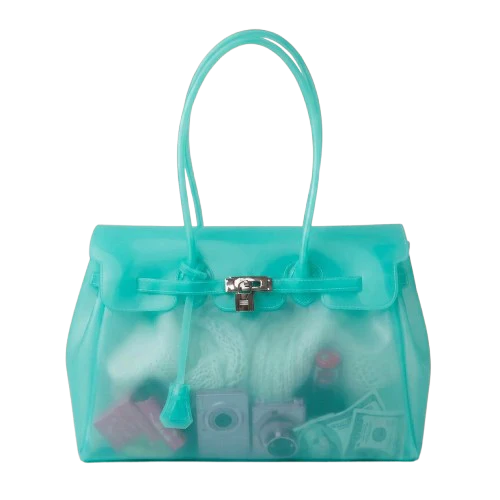 NEYSSA Sac cabas transparent