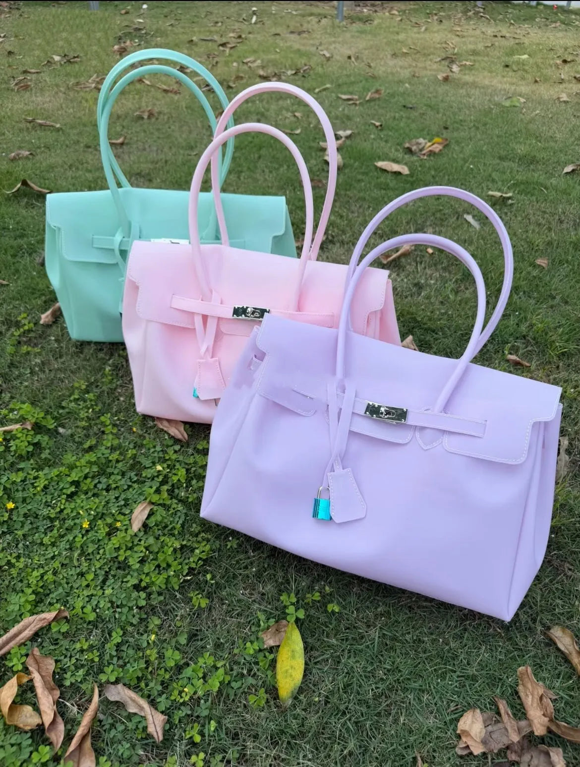 NEYSSA Sac cabas transparent