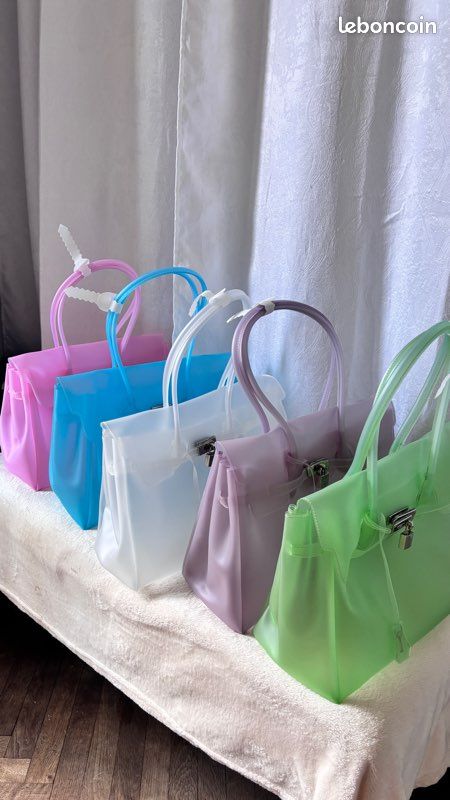 NEYSSA Sac cabas transparent