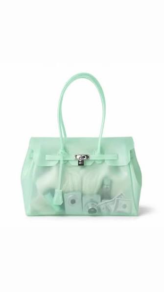 NEYSSA Sac cabas transparent